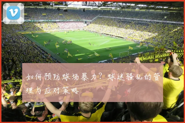 如何预防球场暴力?球迷骚乱的管理与应对策略